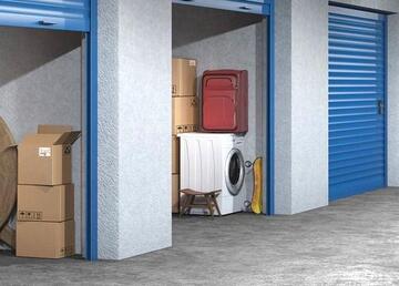 Image illustrative : Plusieurs options de stockage pour une protection sûre et organisée de vos biens.